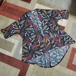 Lularoe size S open front tunic